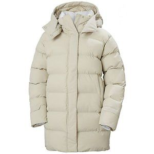 Helly Hansen W ASPIRE PUFFY PARKA PUFFER SNOW SKI COAT Pelican SIZE M